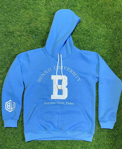 Fortune Over Fame Hoodie Blue