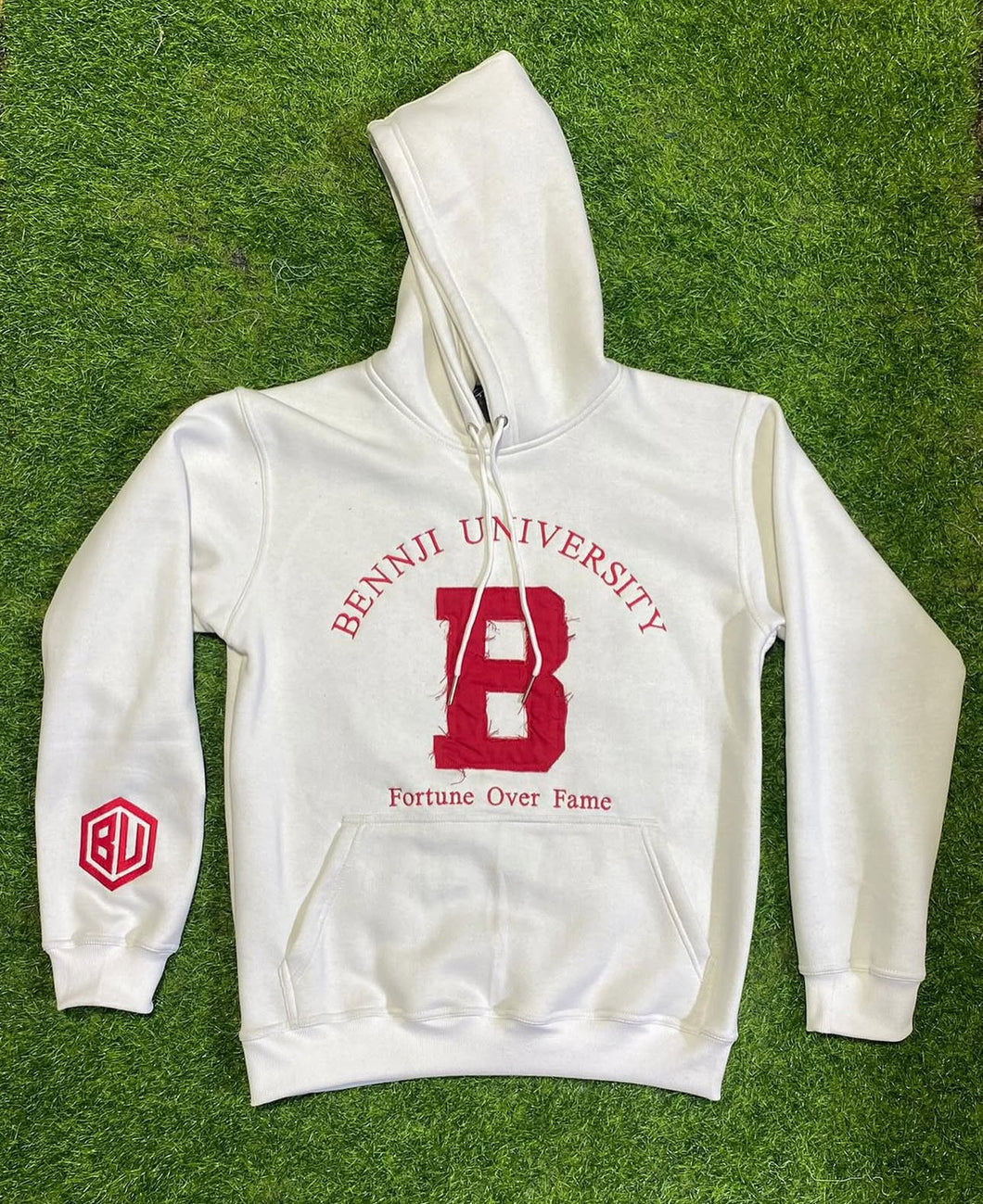 Fortune Over Fame Hoodie White